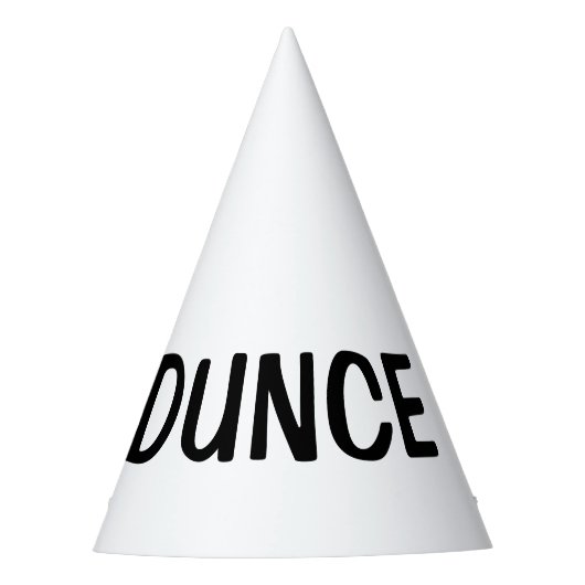 Dunce Hat - DIY Custom Party Hats Partyhütchen (Vorderseite)