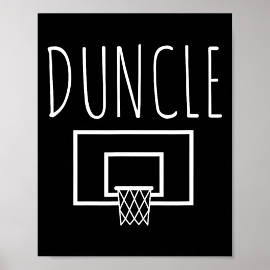 Duncle Fun Basketball Uncle Poster (Vorne)