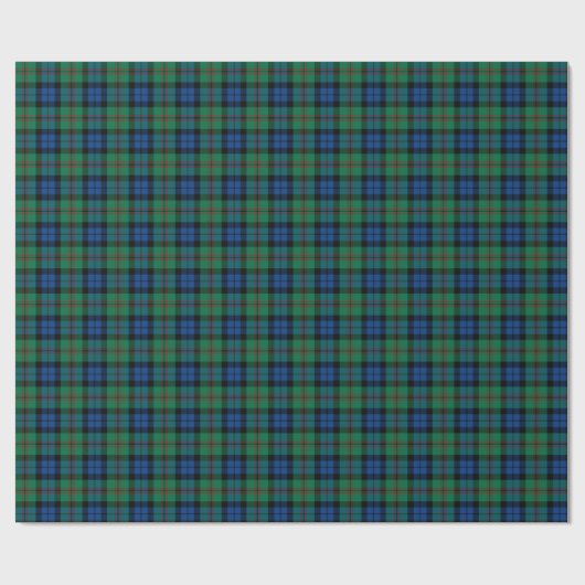 Dundas Clan Tartan Geschenkpapier (Flach)