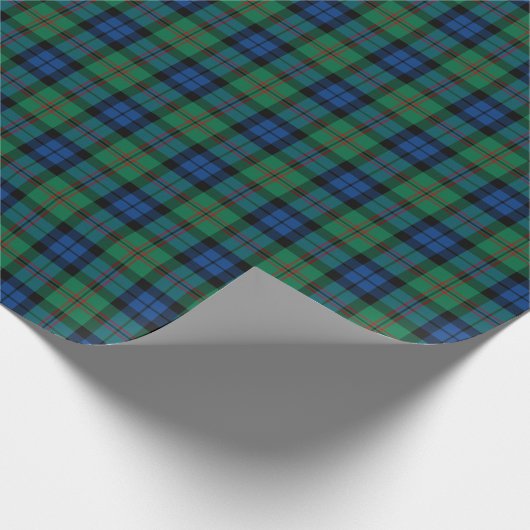 Dundas Clan Tartan Geschenkpapier (Ecke)