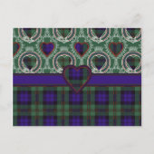 Dundas Scottish tartan Postkarte (Vorderseite)