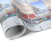 Dundas Straße Glasgow Geschenkpapier (Rolleneckpunkt)
