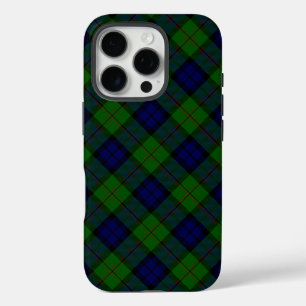 Dundas Tartan Blau kariert iPhone 16 Pro Hülle