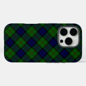 Dundas Tartan Blau kariert Case-Mate iPhone Hülle (Rückseite (Horizontal))
