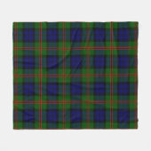 Dundas-Tartan Fleecedecke (Vorderseite (Horizontal))