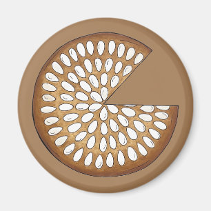 Dundee Cake Scotland Scottish Food British Bakes Magnet