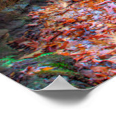 Dundee Falls in Herbst, Ohio Poster (Ecke)