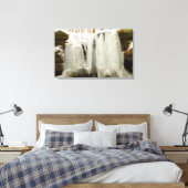 Dundee Falls in Winter, Ohio Leinwanddruck (Insitu (Schlafzimmer))