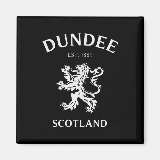 DUNDEE Schottland Magnet (Vorne)