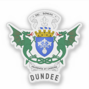 Dundee - Schottland - Wappen Aufkleber