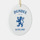DUNDEE Scotland Keramik Ornament (Rechts)