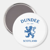DUNDEE Scotland Magnet (Vorderseite/Rückseite)