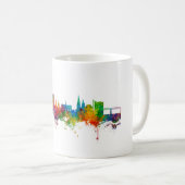 Dundee Scotland Skyline Kaffeetasse (VorderseiteRechts)