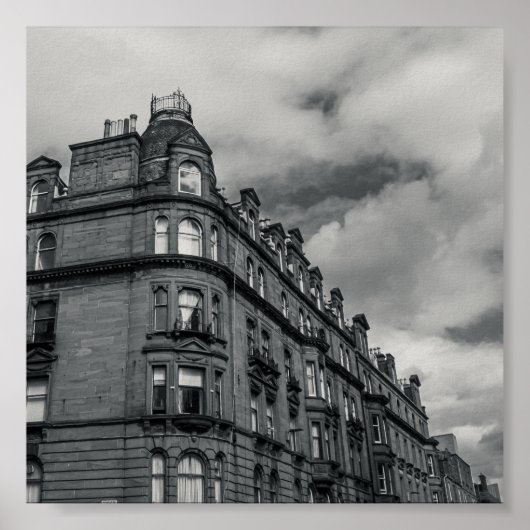 Dundee Vintag Architecture Print Poster (Vorne)