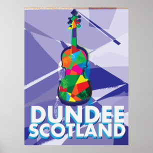 Dundee Vintage-Reiseposter Poster