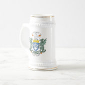 Dundee-Wappen Bierglas (Vorderseite Links)