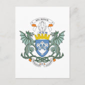 Dundee-Wappen Postkarte (Vorderseite)