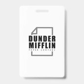 Dunder Mifflin Ausweis (Vorderseite)