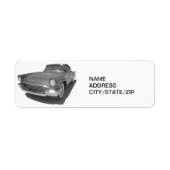 DUNDERBIRD ADDRESS ETIKETT (Vorne)