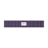 Dundonald Clan Tartan Wedding Bly Band (Flach)