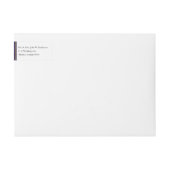 Dundonald Kariert Wrap Address Labels (Vorderseite)