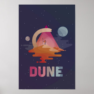 Düne 11x16,50 poster