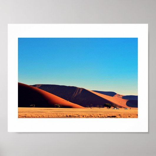 Dune 45 Sossusvlei Naib Desert Sand Africa Poster (Vorne)