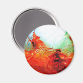 Dune Art - Original Abstrakt Art Decoration Modern Magnet (Vorderseite/Rückseite)