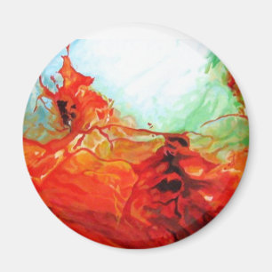 Dune Art - Original Abstrakt Art Decoration Modern Magnet