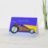 Dune Buggy at Night Birthday Greeting Card Karte (Vorderseite)
