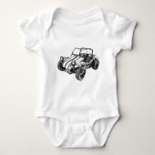 Dune-Buggy Baby Strampler (Vorderseite)