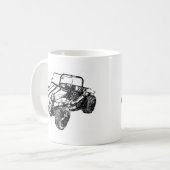 Dune-Buggy Kaffeetasse (Vorderseite Links)