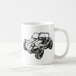 Düne-Buggy Kaffeetasse
