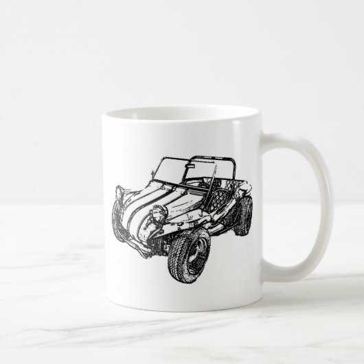 Dune-Buggy Kaffeetasse (Rechts)