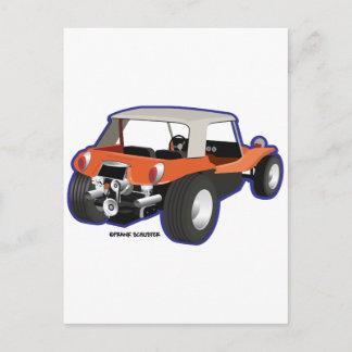 Dune Buggy Manx Postkarte