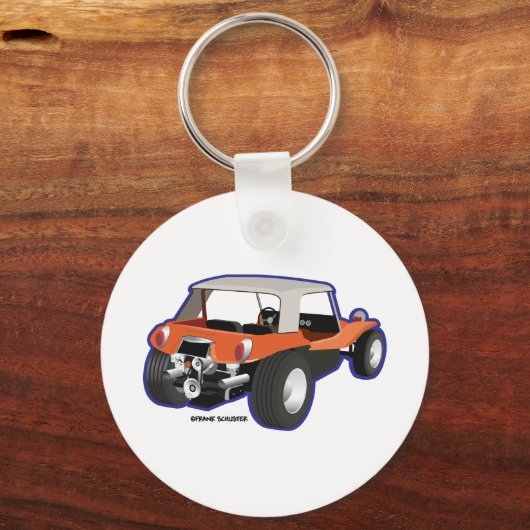 Dune Buggy Manx Schlüsselanhänger (Vorderseite)