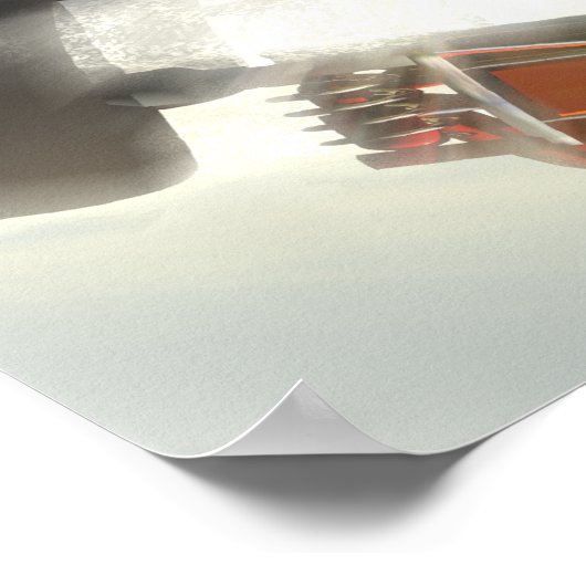 Dune-Buggy Poster (Ecke)