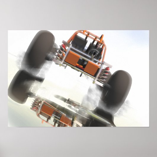 Dune-Buggy Poster (Vorne)