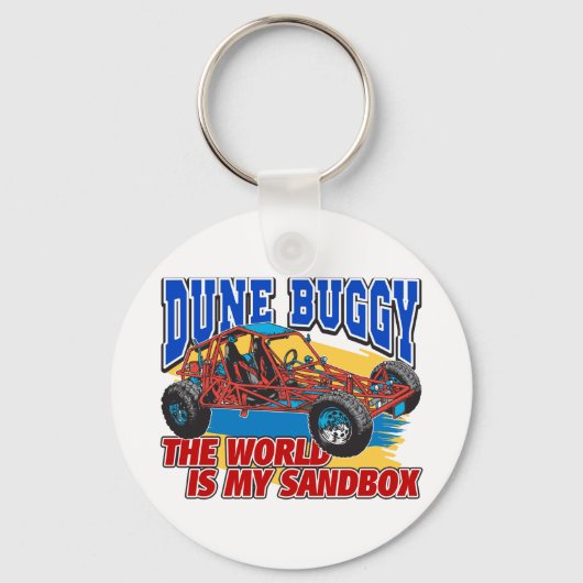Düne Buggy Sandbox Schlüsselanhänger (Vorderseite)