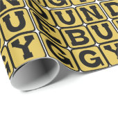 Düne Buggy, Strandverkehr Geschenkpapier (Rolleneckpunkt)