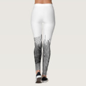 Düne, die Leggings einzäunt (Rückseite)