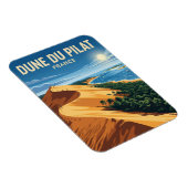 Düne du Pilat Frankreich Magnet (Rechte Seite)