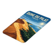 Düne du Pilat Frankreich Magnet (Linke Seite)