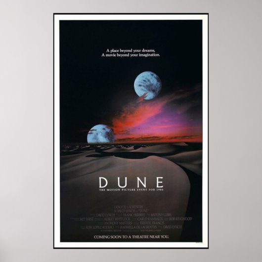 Dune Film Poster (Vorne)