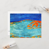 Düne in Zeeland von Pier Mondrian Karte (Vorderseite/Rückseite Beispiel)