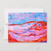 Dune IV farbenfrohe Kunstwerke von Piet Mondrian Karte (Vorderseite)