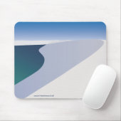 Düne Landschaft Maus Pad / Schreibtischmatte Mousepad (Mit Mouse)
