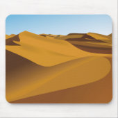 Düne Landschaft Maus Pad / Schreibtischmatte Mousepad (Vorne)