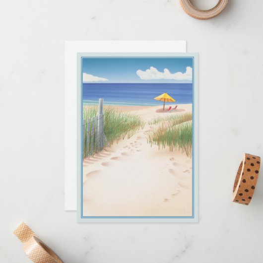 Dune © mitteilungskarte (Vorderseite/Rückseite Beispiel)