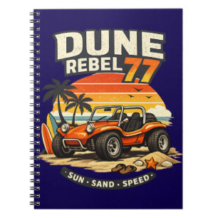 Dune Rebel 77 Beach Buggy Spiralblock Notizblock